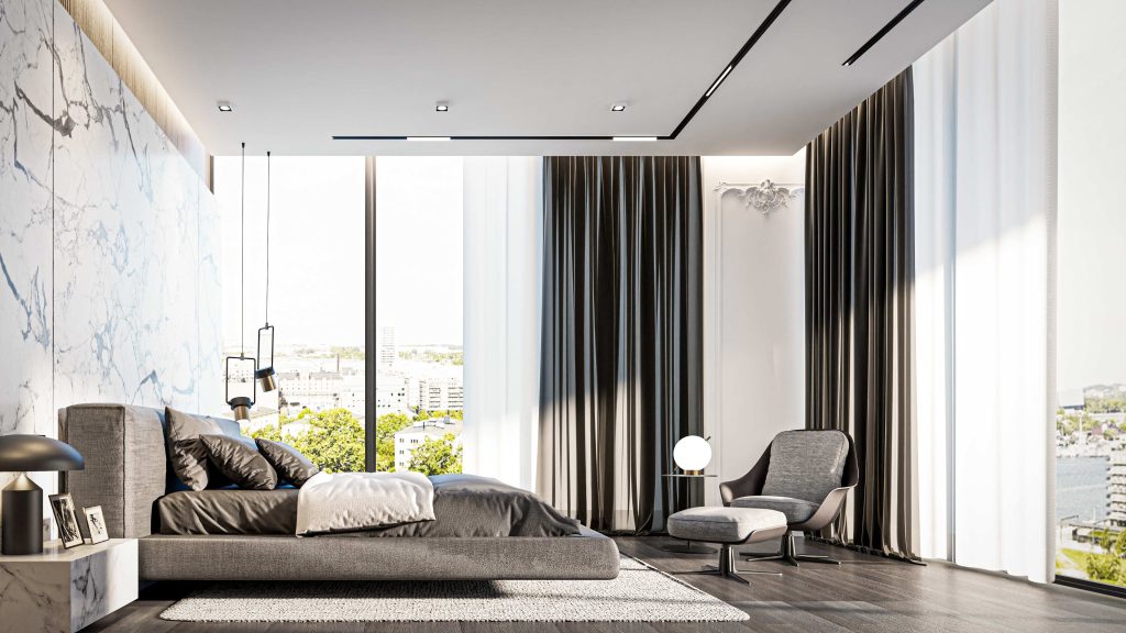 Master Bedroom view 02