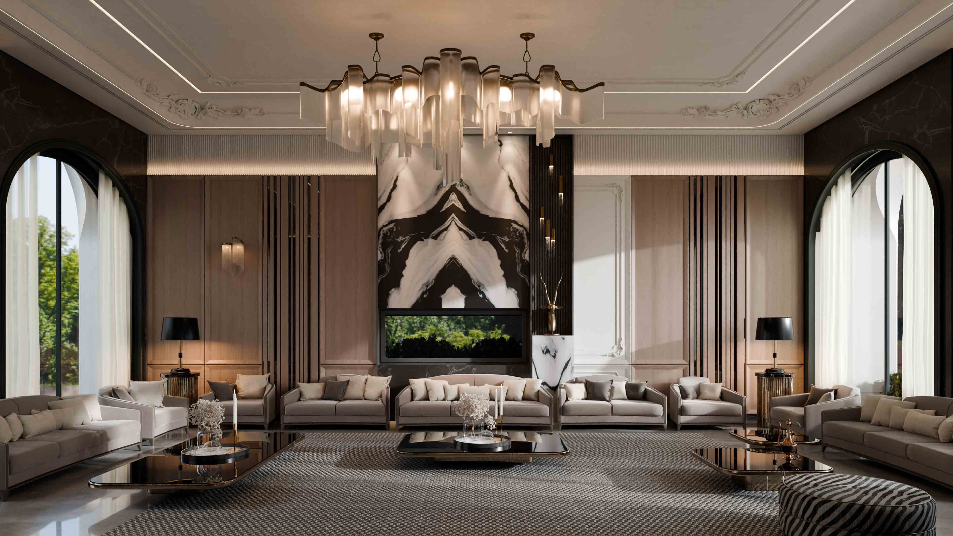 Home 52 Private Villa Al Ain Interior