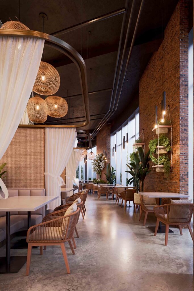 Gelato coffee shop interior design 09