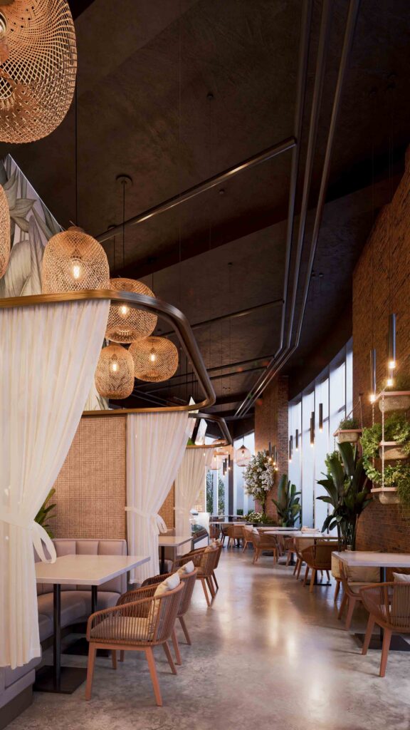 Gelato coffee shop interior design 10