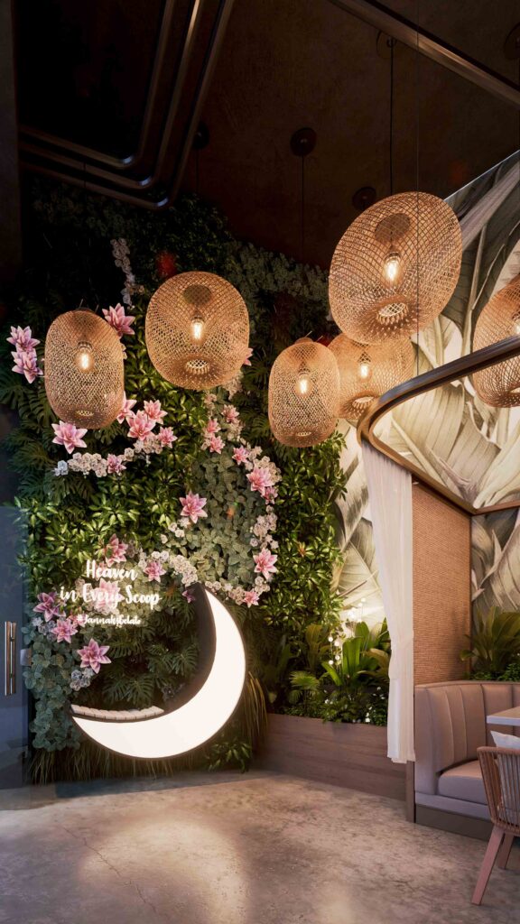 Gelato coffee shop interior design 11