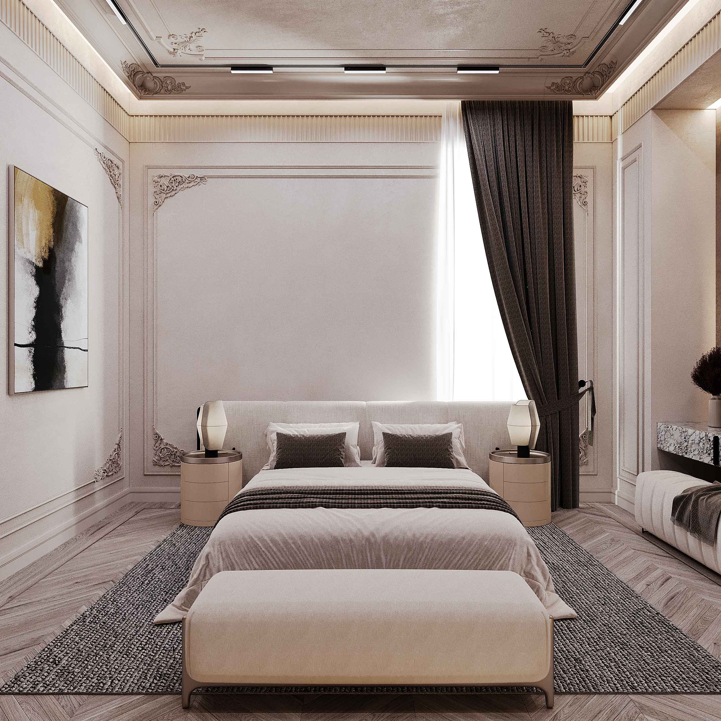 Private Villa Bedroom1 AbuDhabi 02